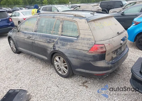 2015 Volkswagen Golf Sportwagen Tdi Se 4-Door из США, поврежденный, VIN 3VWCA7AU7FM504908